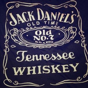 Jack Daniels Lace Off the Shoulder Shirt.